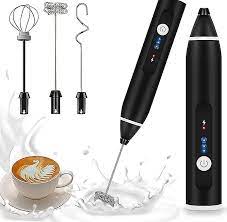 3-in-1 Rechargeable Coffee Beater | Whisk, Frother & Mixer in One